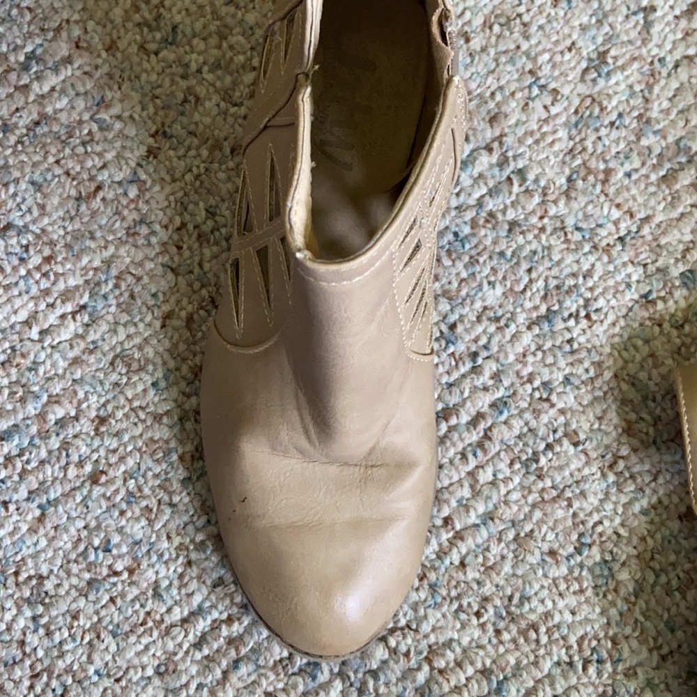 Tan Booties - Picture 3 of 5